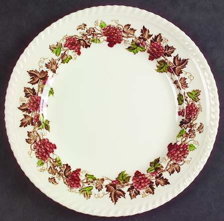 Empire Grape Luncheon Plate