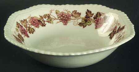Empire Grape Square Soup Bowl