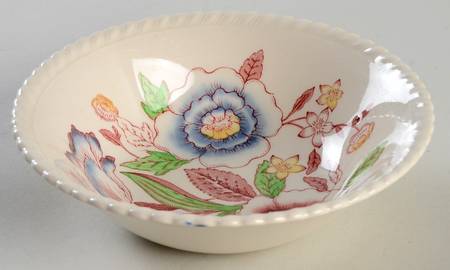 English Bouquet (Old English) Coupe Cereal Bowl