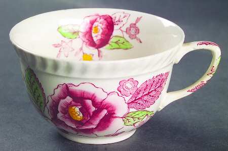 English Bouquet (Old English) Flat Cup