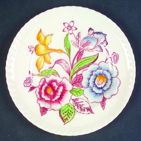 English Bouquet (Old English) Bread & Butter Plate