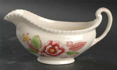 English Bouquet (Old English) Gravy Boat