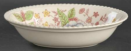 English Bouquet (Old English) 9" Oval Vegetable Bowl