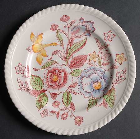 English Bouquet (Old English) Salad Plate