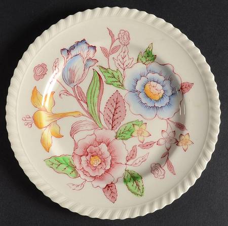English Bouquet (Old English) Dessert/Pie Plate