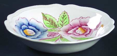 English Bouquet (Old Staffordshire) Fruit/Dessert (Sauce) Bowl