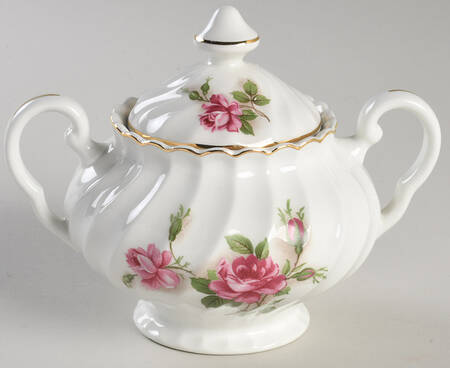 Enchantment (Gold Trim) Sugar Bowl & Lid