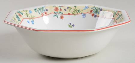 Enchantment (Red Trim) Coupe Cereal Bowl
