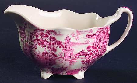 Enchanted Garden Pink Creamer