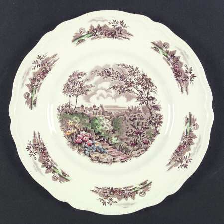 English Gardens Brown Multicolor by Johnson Brothers