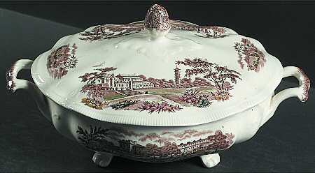 English Gardens Brown Multicolor Oval Covered Vegetable