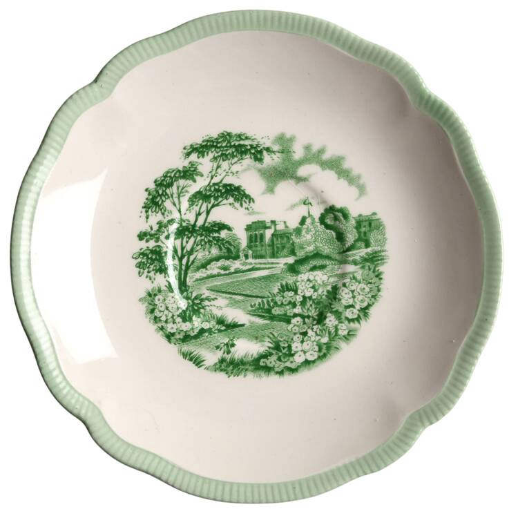 English Gardens Green Saucer