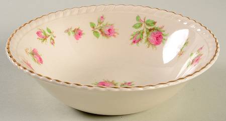 English Rose (Old English, Pink Roses) Coupe Cereal Bowl