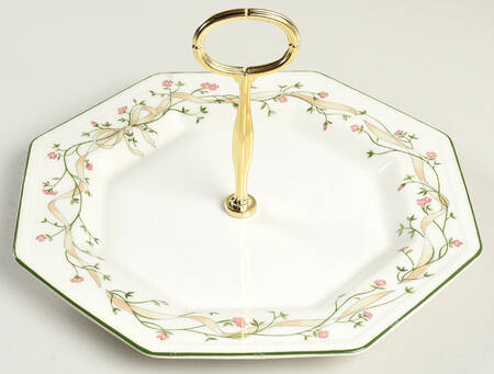 Eternal Beau Round Serving Plate with Center Handle (Dp) Hc