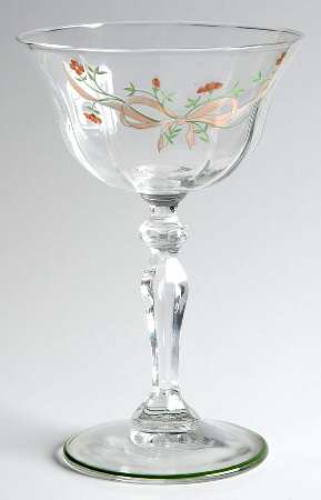 Eternal Beau Glassware Sherbet
