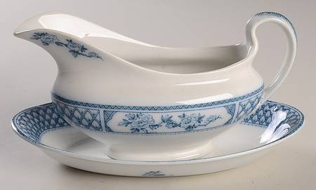 The Exeter Gravy Boat & Underplate