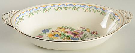 Fantasio 11" Oval Vegetable Bowl