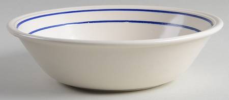 Finlandia Blue 8" Round Vegetable Bowl