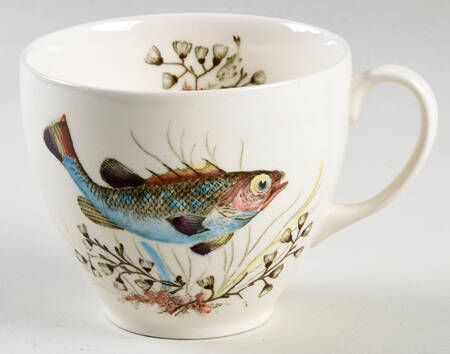 FISH (CREAM) Flat Cup