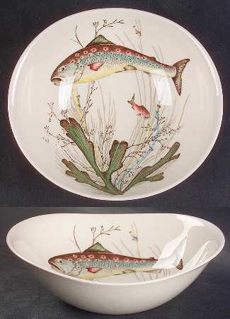 FISH (CREAM) Coupe Cereal Bowl
