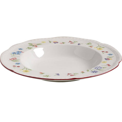 Fleurette Large Rim Soup Bowl