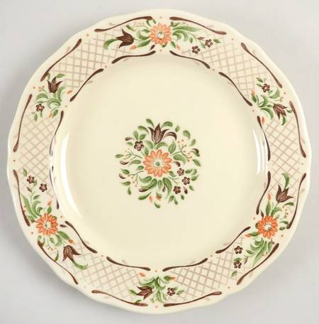 Fleur L'Orange Salad Plate