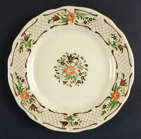 Fleur L'Orange Bread & Butter Plate