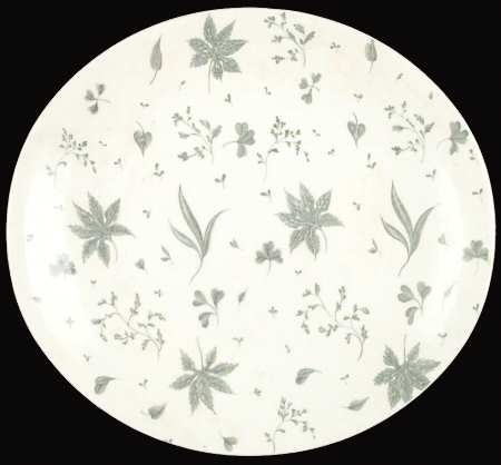 Floating Leaves Green by Johnson Brothers