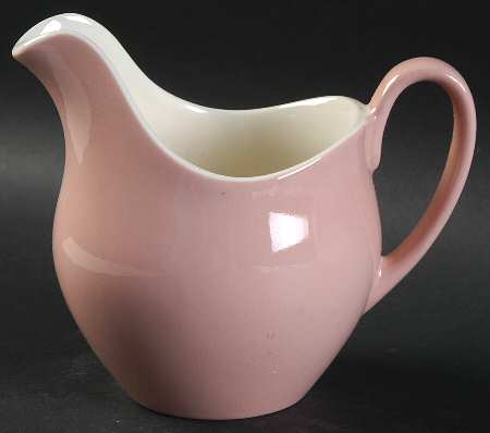 Floating Leaves Pink Creamer