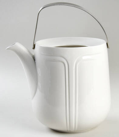 Focus White Coffee Pot No Lid by Johnson Brothers