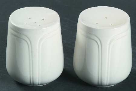 Focus White Salt & Pepper Set by Johnson Brothers