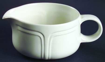 Focus White Gravy Boat