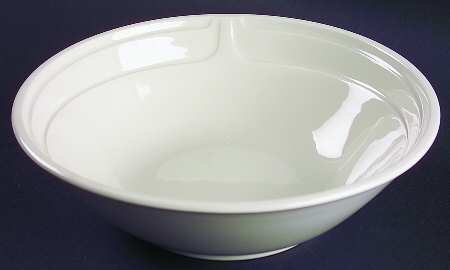 Focus White 9" Round Vegetable Bowl by Johnson Brothers