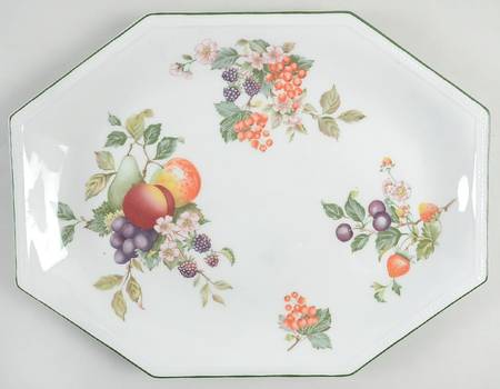 Fresh Fruit 13" Oval Serving Platter
