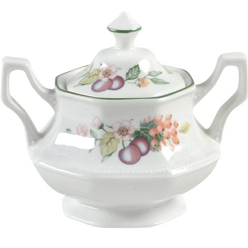 Fresh Fruit Sugar Bowl & Lid