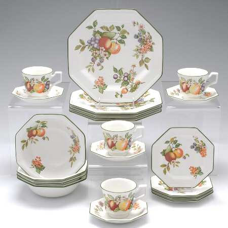 Fresh Fruit 20pc Set=4ea CSFL,DP,BB ,CERC