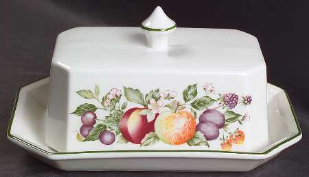 Fresh Fruit Rectangular Covered Butter