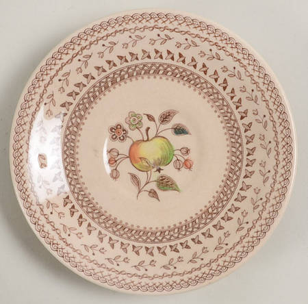 Fruit Sampler (Older) Saucer for Footed Cup