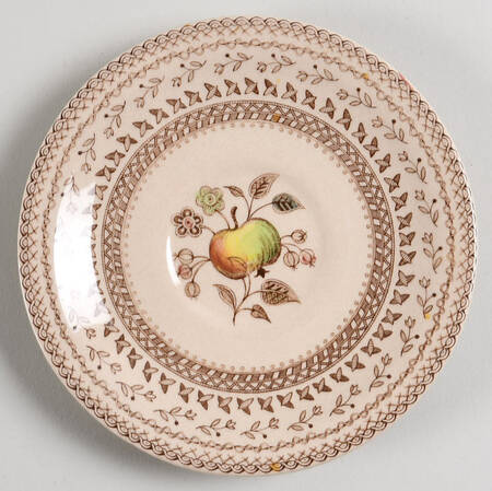 Fruit Sampler (Older) Saucer for Footed Cup