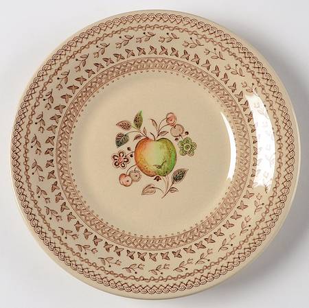 Fruit Sampler (Older) Underplate for Round Gravy Boat