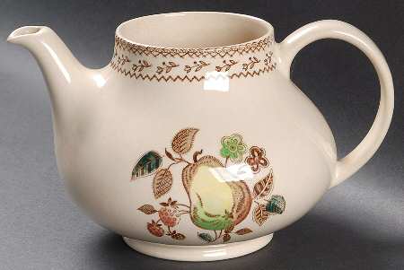 Fruit Sampler (Older) Teapot No Lid