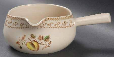 Fruit Sampler (Older) Round Gravy Boat
