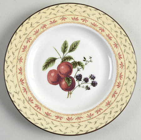 Fruit Sampler (Newer) Luncheon Plate