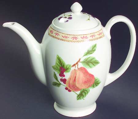Fruit Sampler (Newer) Coffee Pot & Lid