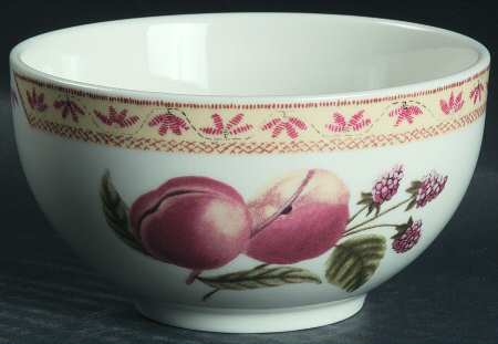 Fruit Sampler (Newer) Open Sugar Bowl