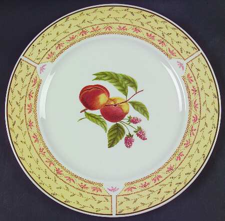 Fruit Sampler (Newer) 12" Chop Plate (Round Platter)
