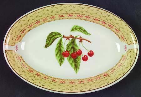 Fruit Sampler (Newer) Relish/Gravy Underplate