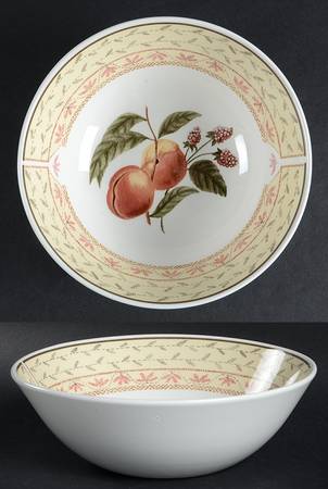 Fruit Sampler (Newer) 8" Round Vegetable Bowl