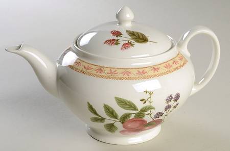 Fruit Sampler (Newer) Teapot & Lid