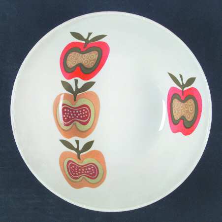 Fruit Cocktail 8" Round Vegetable Bowl